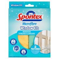 Microfibre Window Kit / Twin Pack