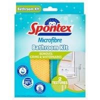Microfibre Bathroom Kit / Twin Pack