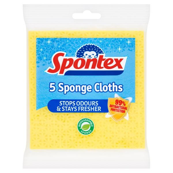 Sponge Cloth 5pk