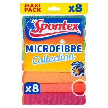 Magic Effect Microfibre Cloths - Spontex