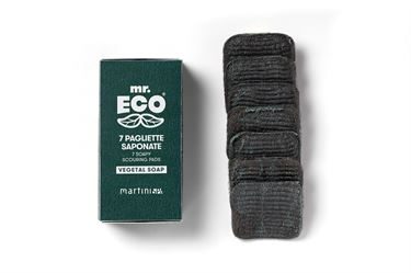 7207MRE - vegetal soaped steel wool pads